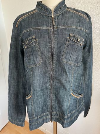 NILE Damen Jeans Jacke in Gr. XL