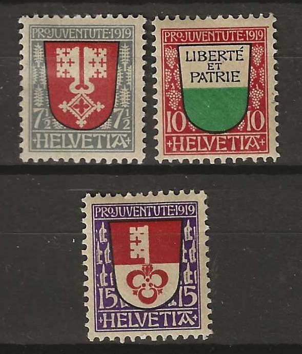 Tutti i francobolli: PJ119 - Pro Juventute 1919 ** – Usato da Trélex venduto da Phil_Albert
