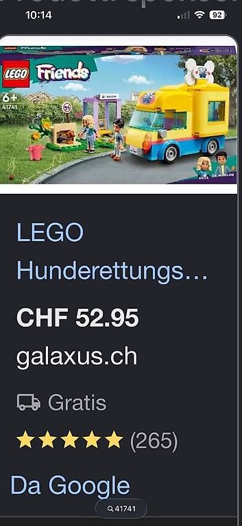 Lego Jeux de construction: Lego Friends 41741 – D'occasion à Riva San Vitale par nev_9qn9 1