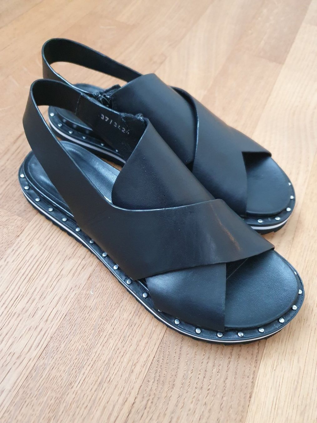 Damenschuhe: Ledersandalen, Sandalen, Gr.37, schwarz – Neu und originalverpackt aus Emmenbrücke von Mogeli0 3
