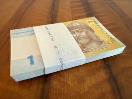 *** Ukraine 2014 - Bündel 100 x 1 гривня UNC ***