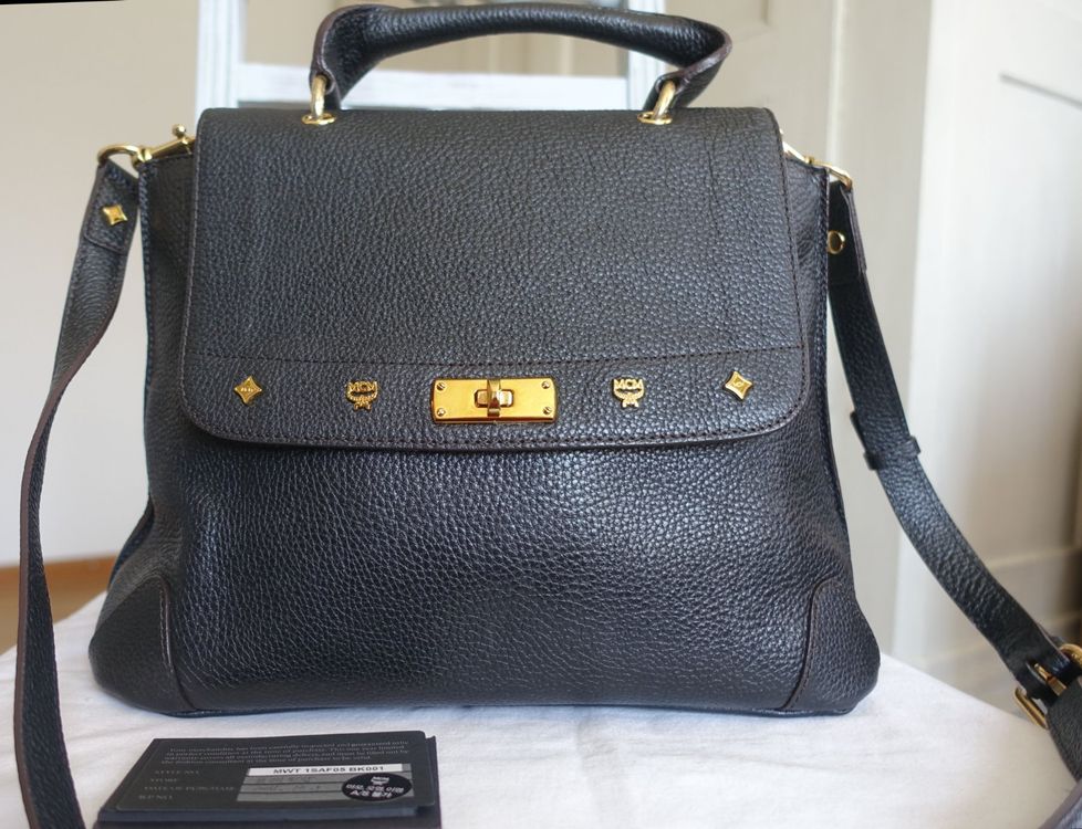 Original MCM Crossbody Bag aus Leder Kaufen auf Ricardo