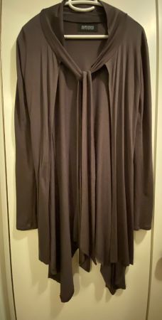 Jaquette / gilet Zara marron ourlet asymétrique - taille M