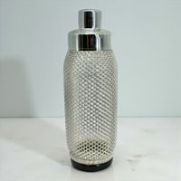 Shaker à cocktail verre Merkuria Kovocas avec filtre argenté