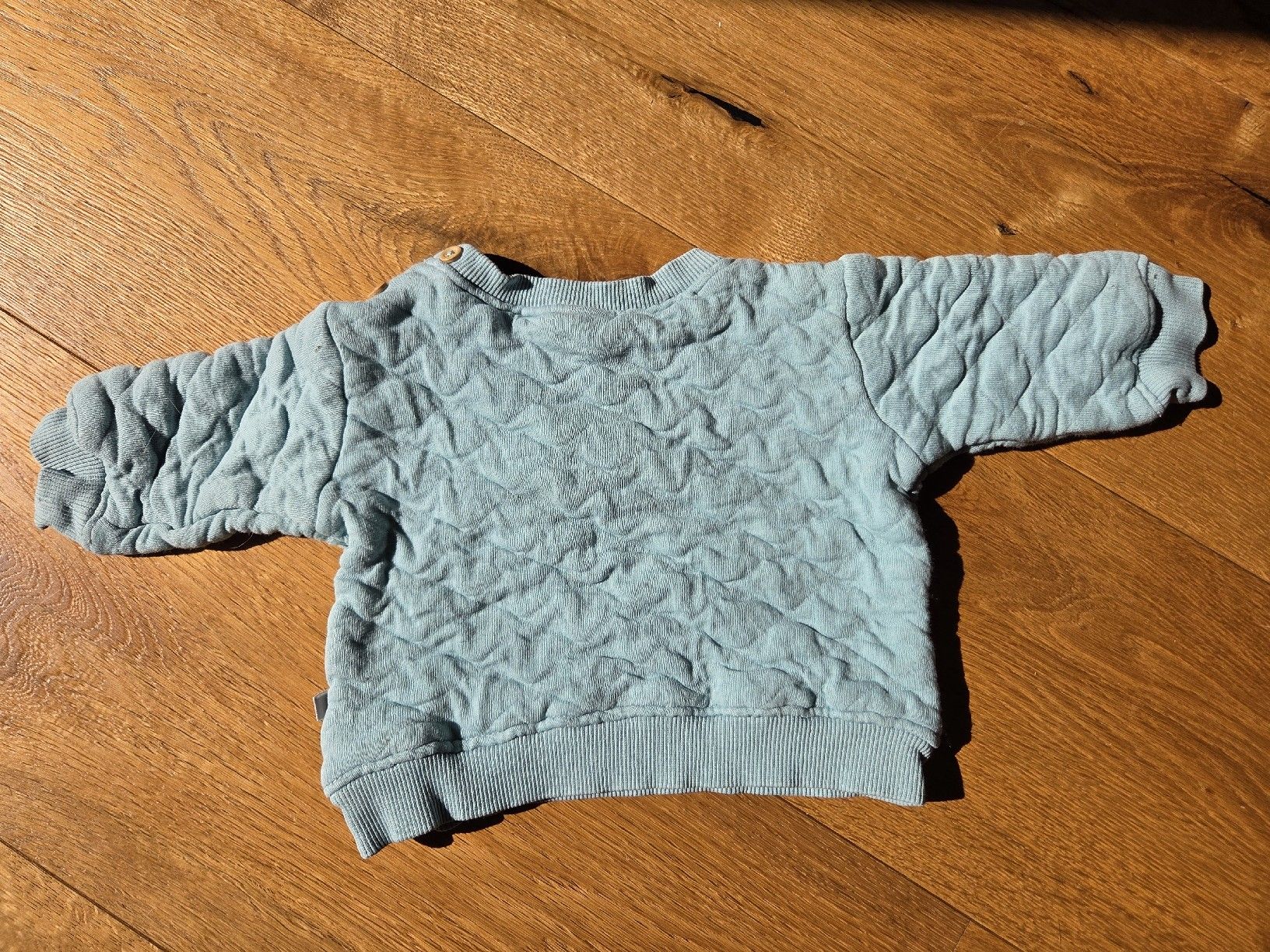 Pullover & Sweatshirts: Baby Pullover Smile Gr. 62, Oversized Pulli grün – Gebraucht aus Ottikon von swiftchocolate
