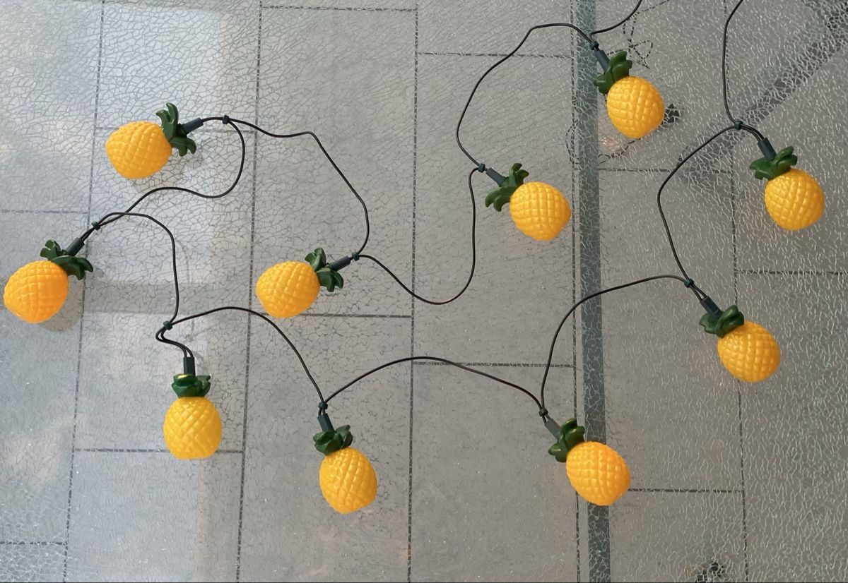 Ghirlande e barre luminose: Exotische Ananas Lichterkette🍍 – Nuovo e nell'imballaggio originale da Münsingen venduto da energystar15