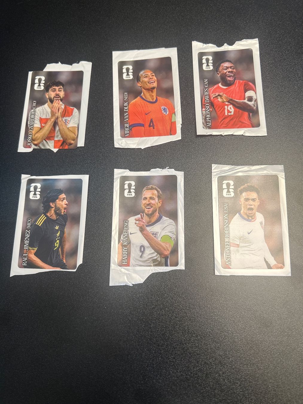 Panini Carte collezionabili: 6 verschiedene Panini Cola Sticker WC 2026: Kane, etc. – Nuovo (secondo la descrizione) da St. Gallen venduto da Leochad