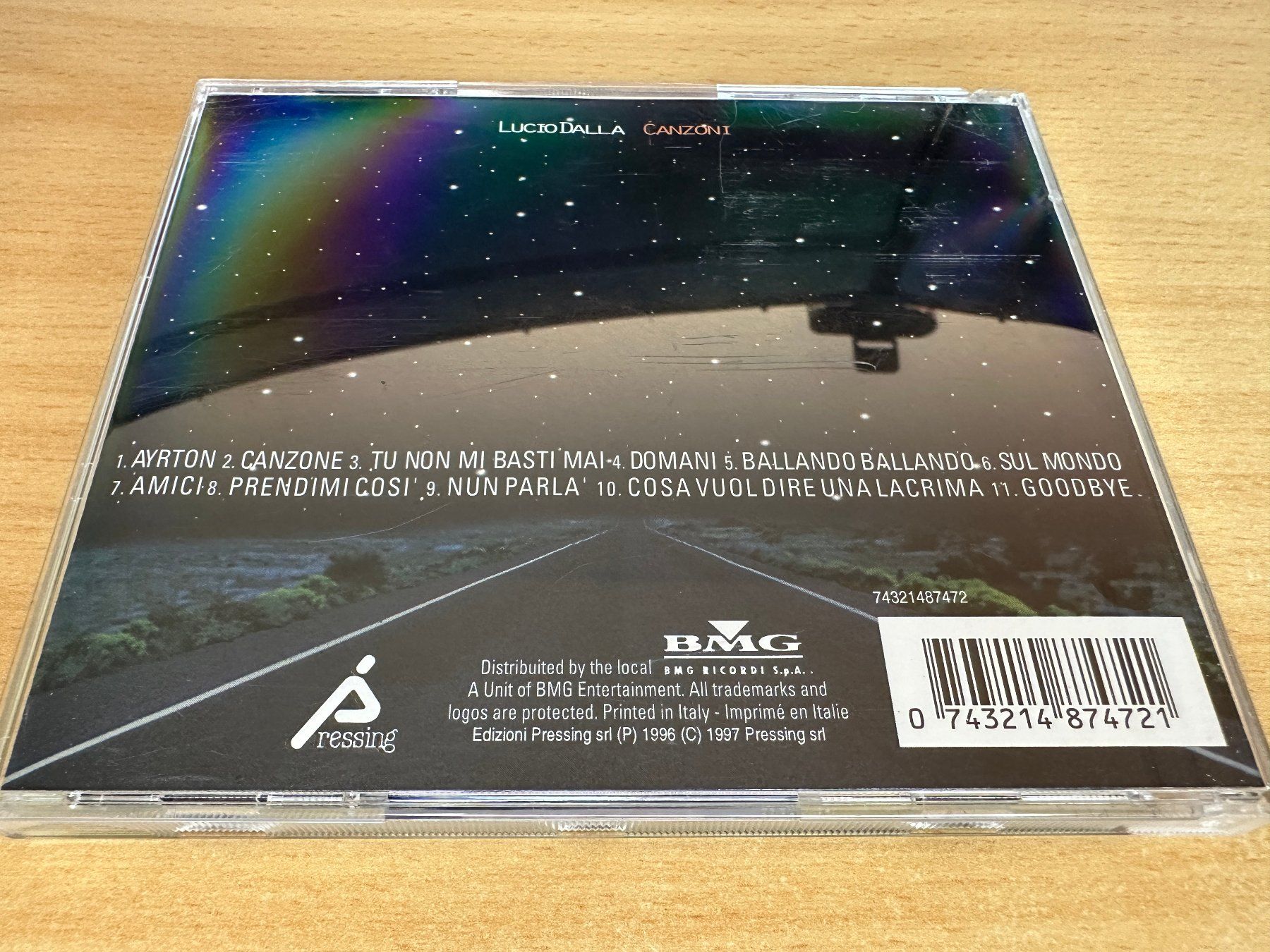 CD: Lucio Dalla – Canzoni – Usato da Rikon im Tösstal venduto da Alpenmutz 1
