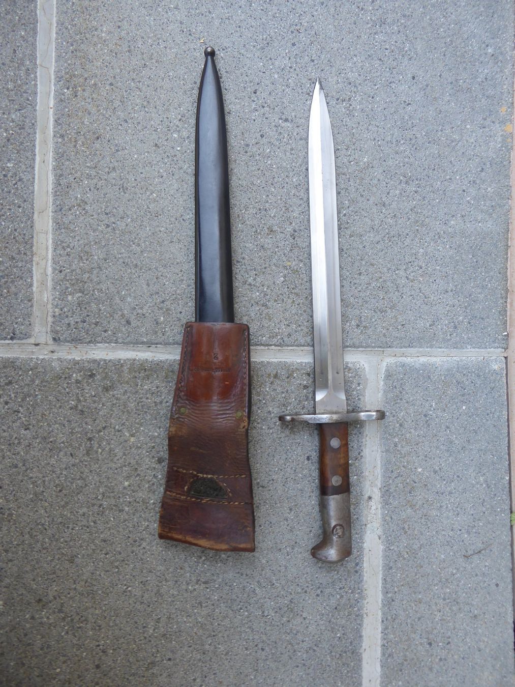 Schweizer Armee Stichwaffen: Bajonett Elsener – Gebraucht aus Willisau von Willi610 3
