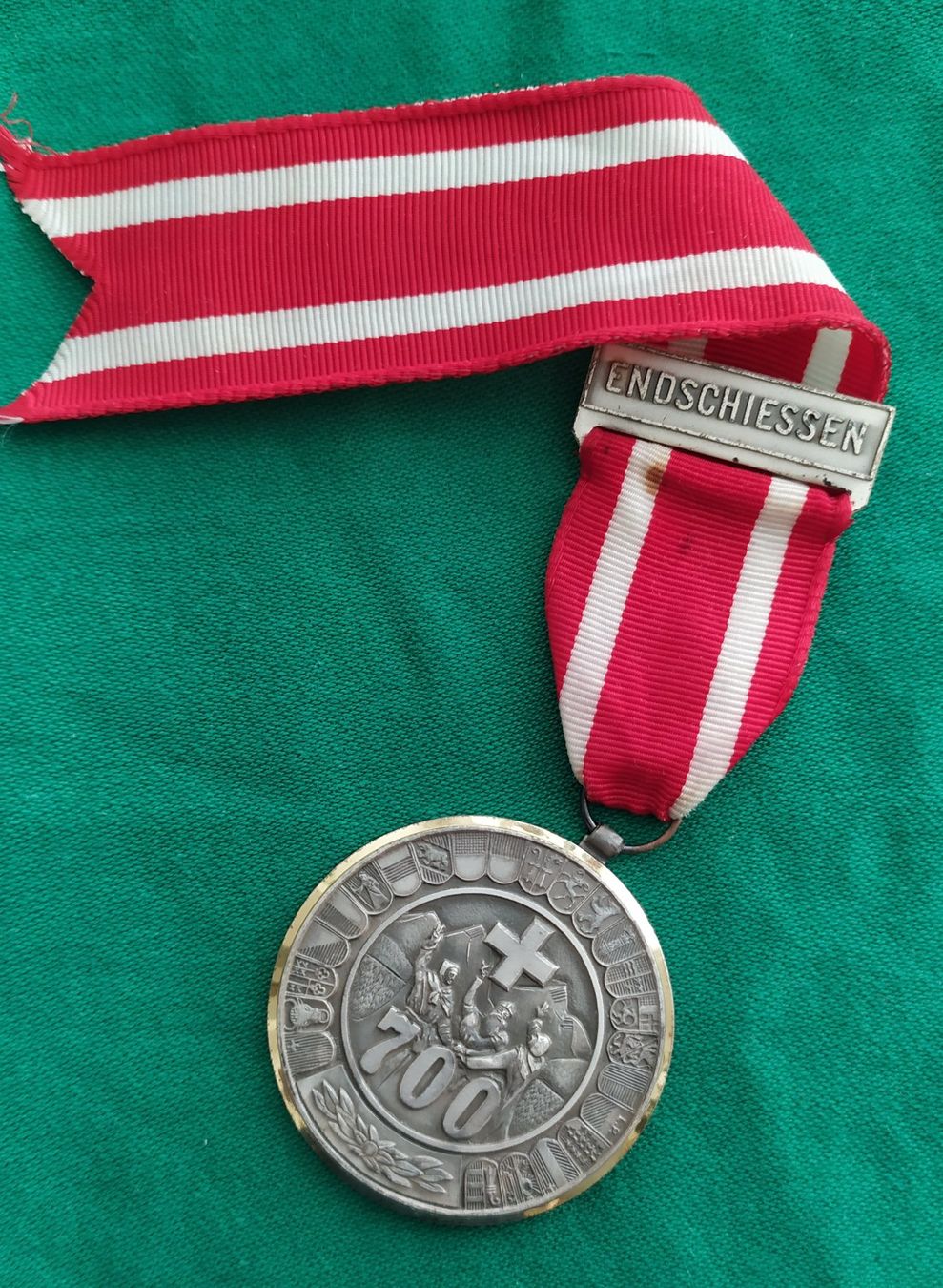 Medaglie: Medaille 700 Jahre Schweiz - Endschiessen – Usato da Chezard St-Martin venduto da Loucail 4