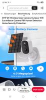 WLAN Solar Überwachungskamera 4MP IP66