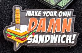 Klett-Patch Sandwich, 10 x 6 cm