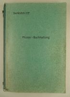 FOURIERSCHULE 2/57 MUSTER-BUCHHALTUNG, MILITÄR