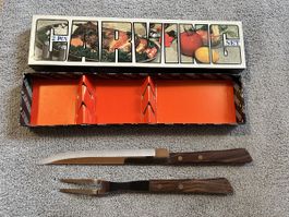 Vintage Tranchierbesteck 2-teilig, Rostfrei, Top Zustand!