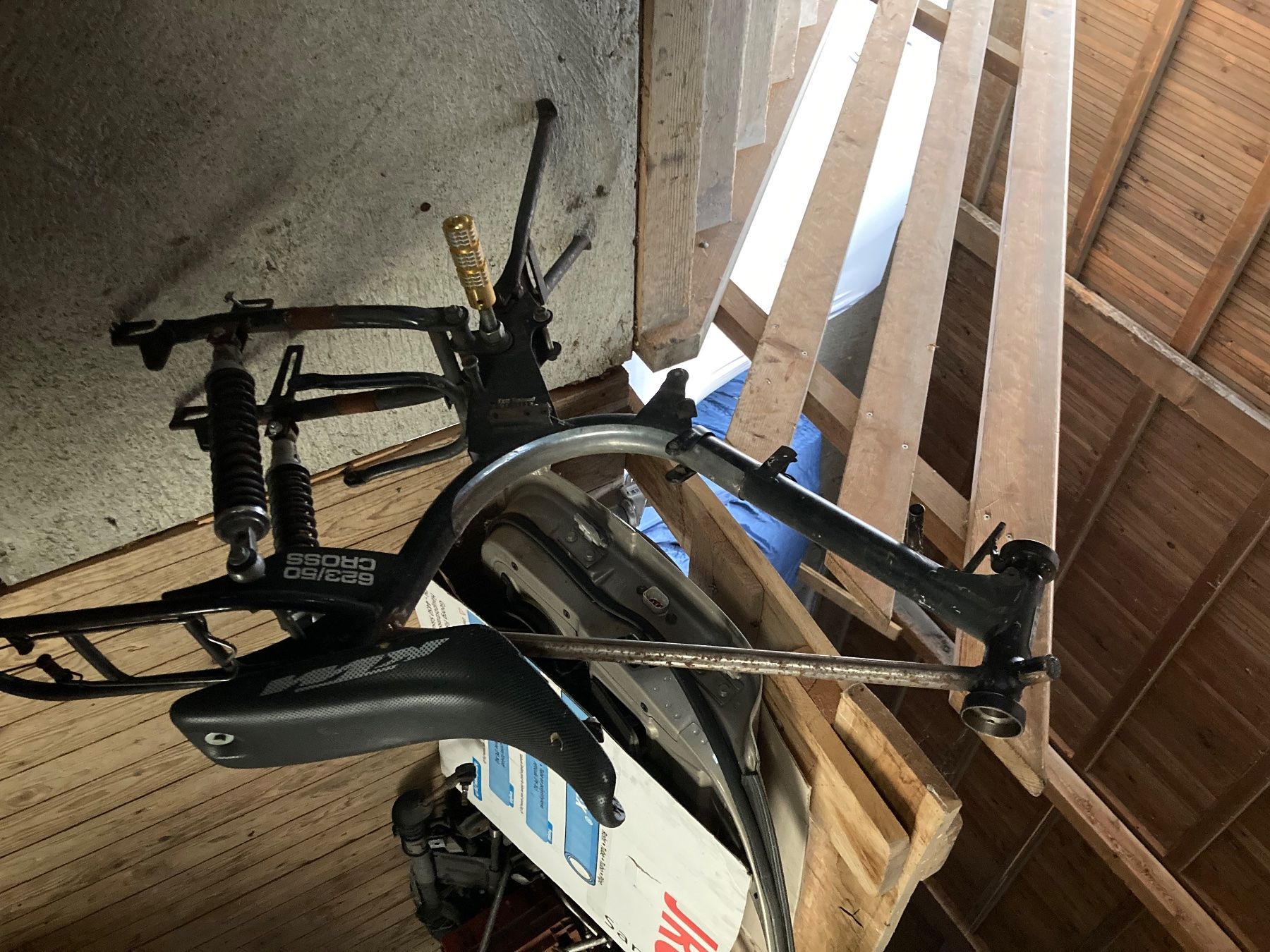 Hercules Ciclomotori: Sachs Hercules 623 Rahmen – Usato da Hitzkirch venduto da Christophf 2