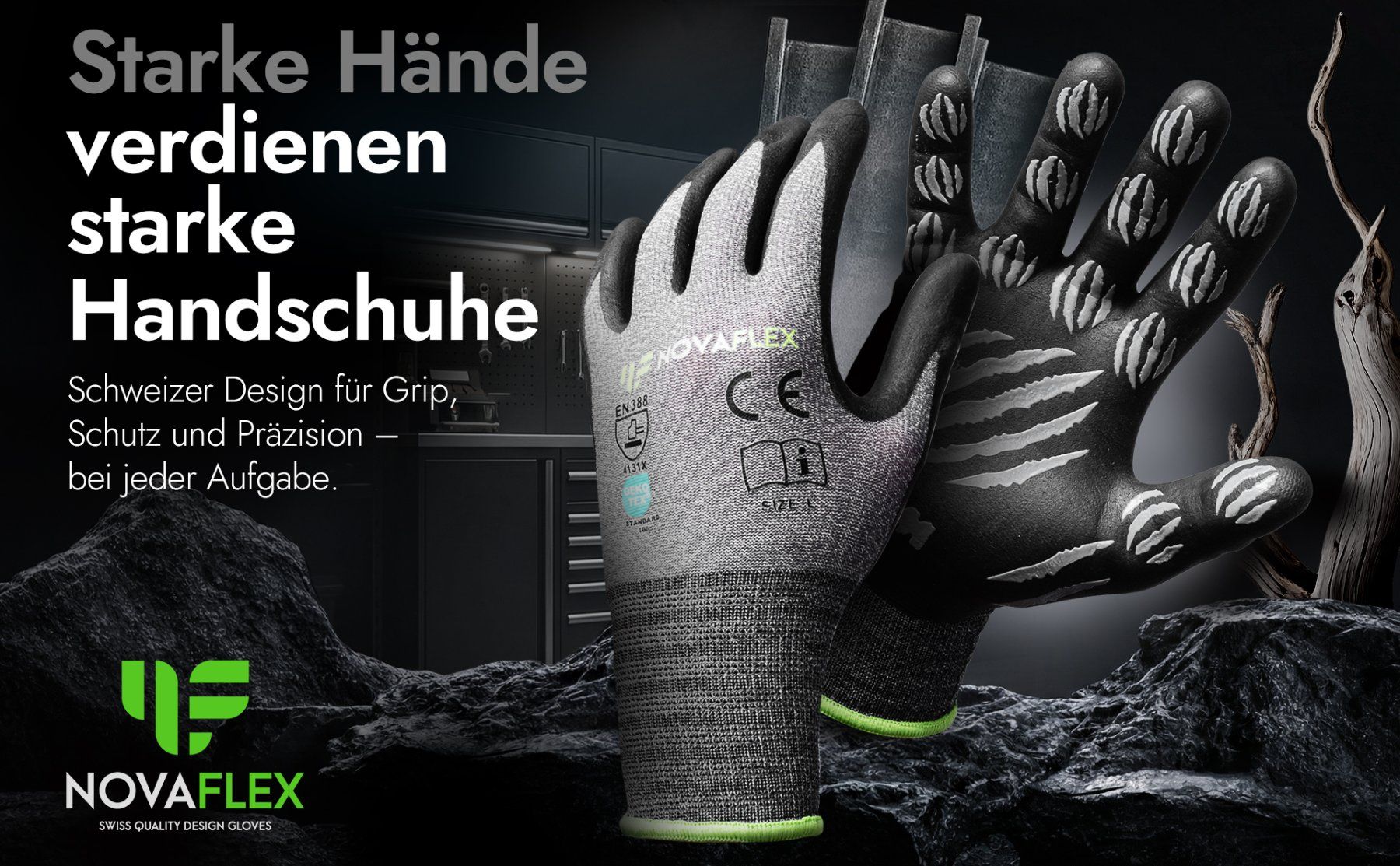 Gants & mitaines : Novaflex Basic 10er Pack – Neuf avec emballage d'origine à Stallikon par Novaflex 7