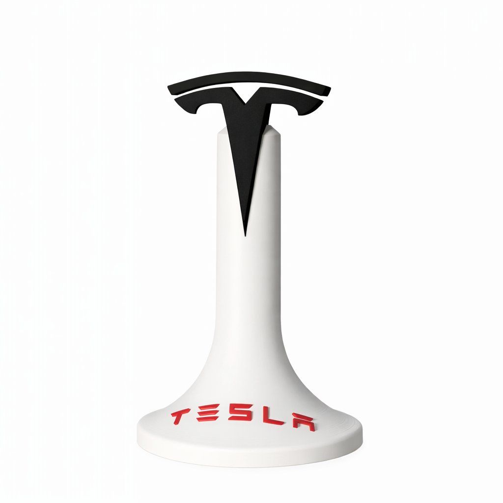 Sonstige Dekorationen & Accessoires: Kopfhörerständer Tesla Inkl. Versand – Neu und originalverpackt aus Wald ZH von carwerk3dstudio 1