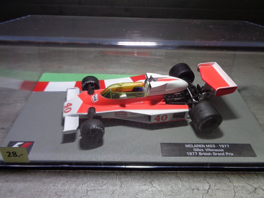 F1 McLaren M23 #1 – Fitipaldi 1977 – Échelle 1/16 – Polistil – Miniature Collection