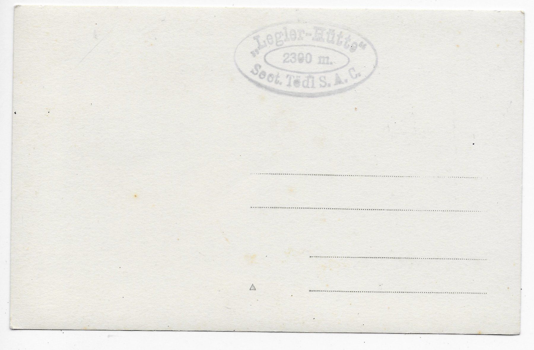 Cartoline postali: Legier Hütte – Usato da Hefenhofen venduto da Richsalz 1