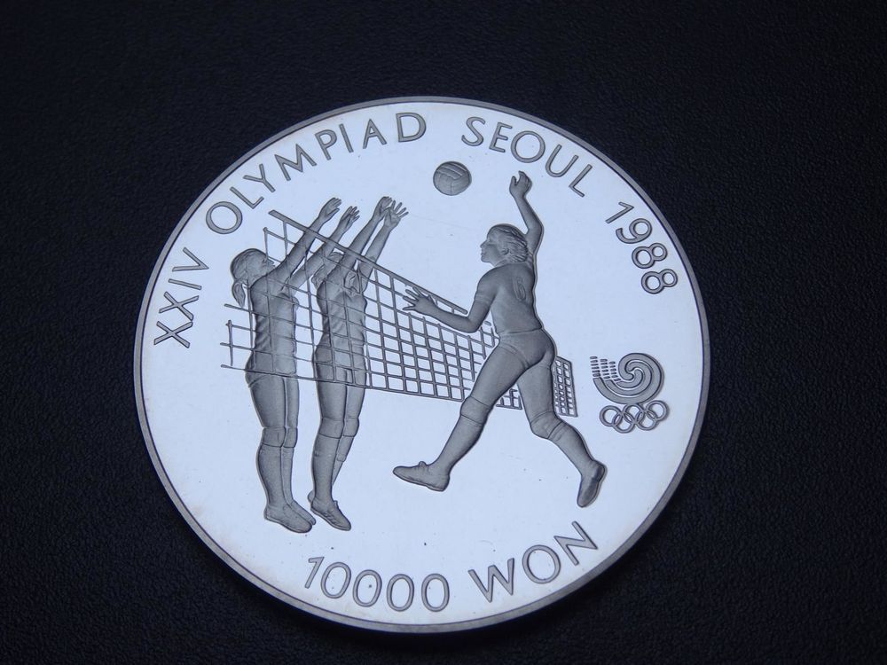 10000 Won Volleyb. Olymp.Spiele Seoul 88 | Kaufen auf Ricardo