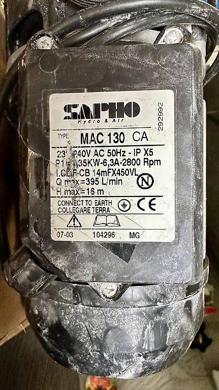 Riscaldamento: Pompe de circulation MAC 130 – Usato da Gimel venduto da RedleRouge 1