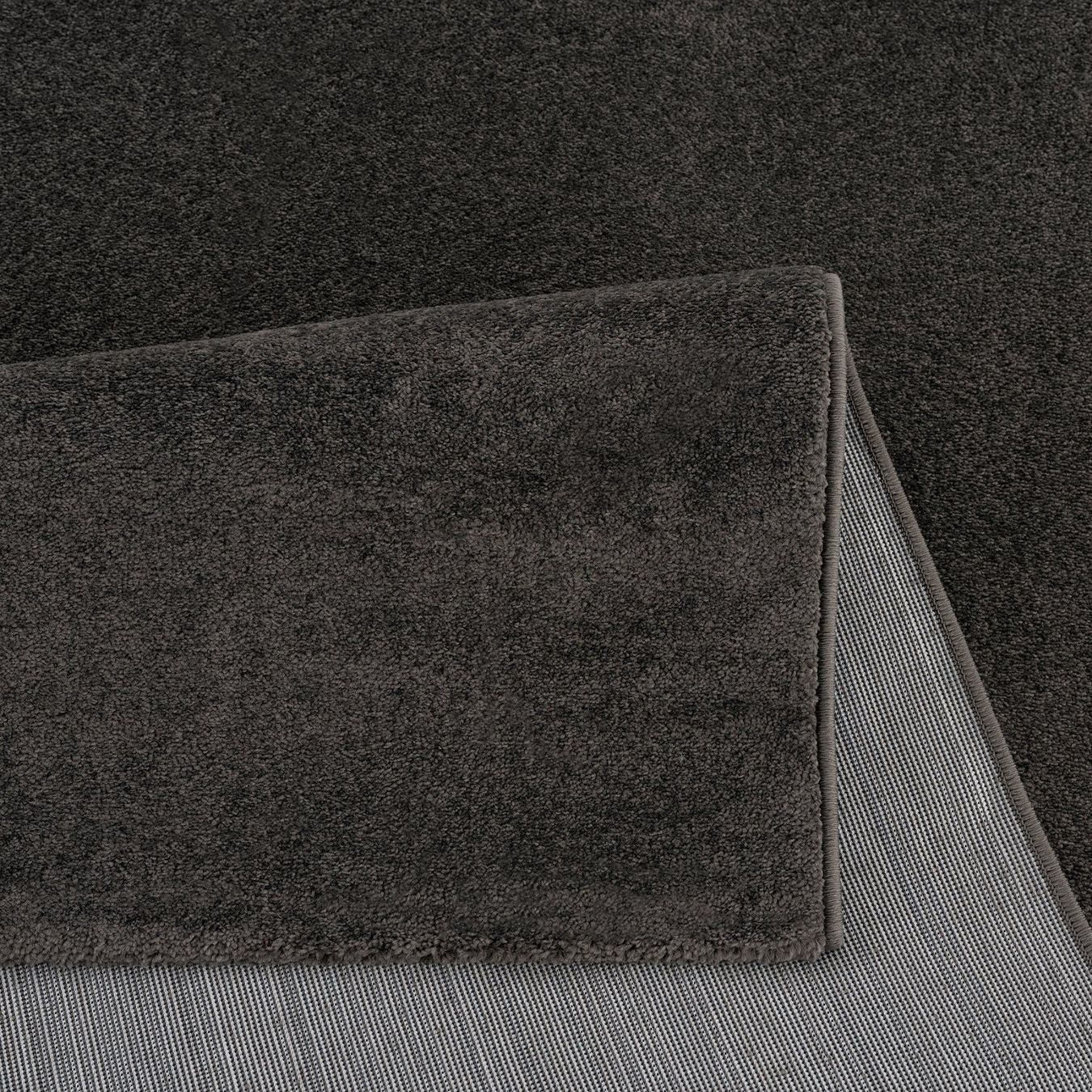 Teppiche: Teppich Uni 9501-Dark Grey, 120 x 170 cm – Neu und originalverpackt aus Reinach AG von carpethouse 4