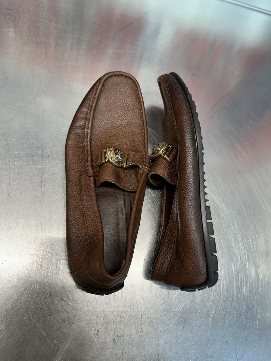 Versace Scarpe da uomo: Versace Lederschuhe  – Usato da Schwende venduto da weesli 4