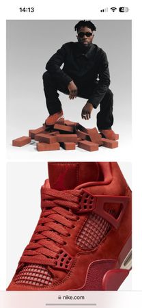 Nike Air Jordan 4 RetroOG SP Nigel Sylvester Brick by Brick