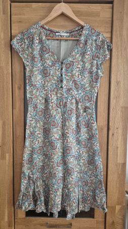 Nile Atelier Sommerkleid floral Gr.S 100% Viskose top Zustan