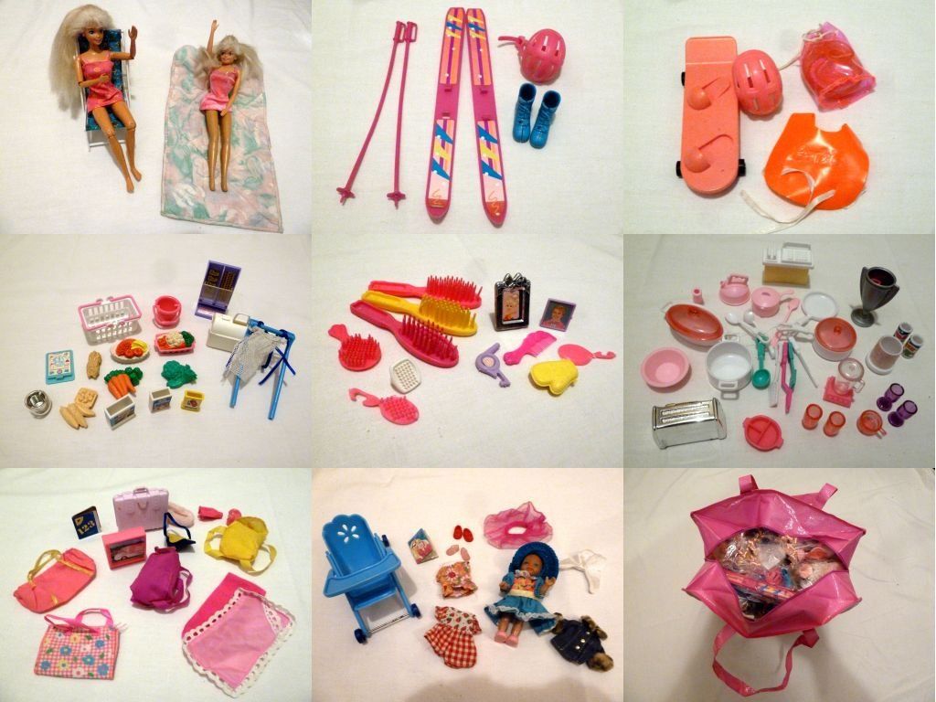 Bambole: 250-teiliges Barbie-Set – Usato da Dietlikon venduto da kasino3