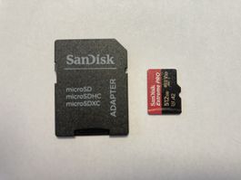 SanDisk Extreme PRO 512GB Micro SD Karte mit Adapter