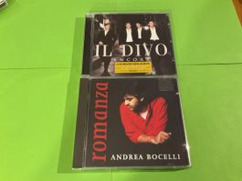 CDs: Il Divo - Ancora und Andrea Bocelli - Romanza, Top!