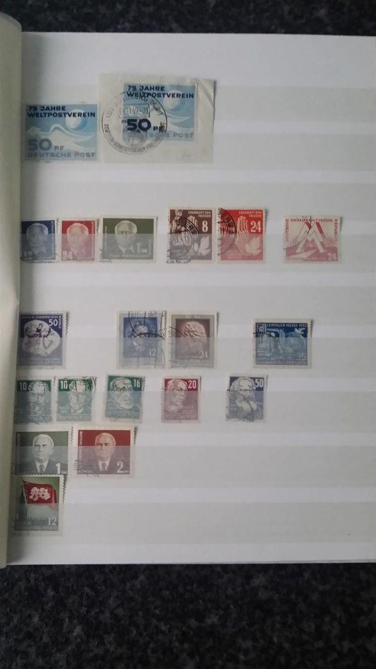 Tutti i francobolli: DDR-Sammlung -  ab Fr. 69.00 - Kat. Fr. 1380.00! – Usato da Buchen venduto da Jonny58