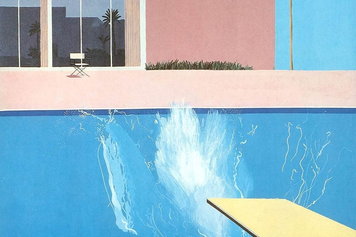 T-shirts: T-Shirt David Hockney A Bigger Splash – Neuf (Voir description) à Zürich par amarkin 3