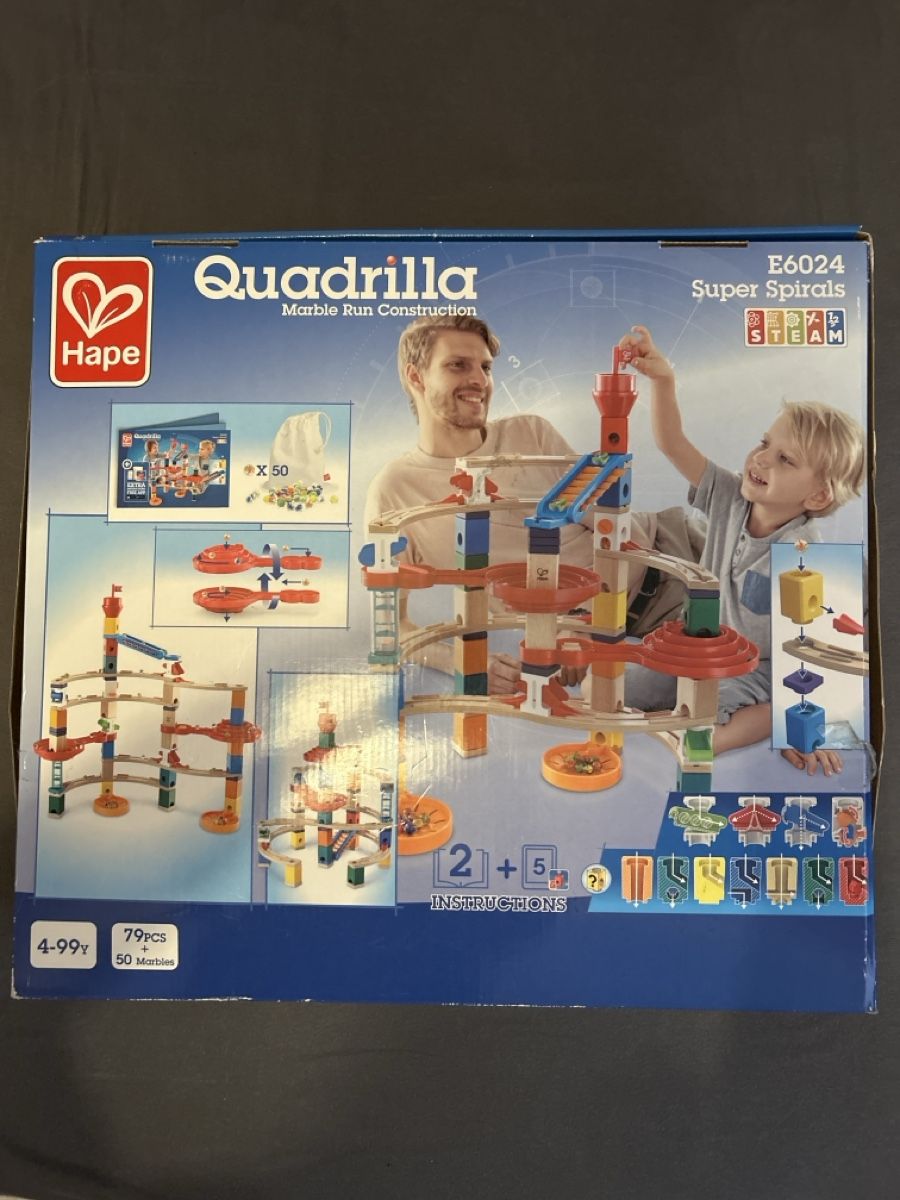 Quadrilla Jouets: Quadrilla Holzkugelbahn – Neuf (Voir description) à Zeiningen par Pimzwerg 1