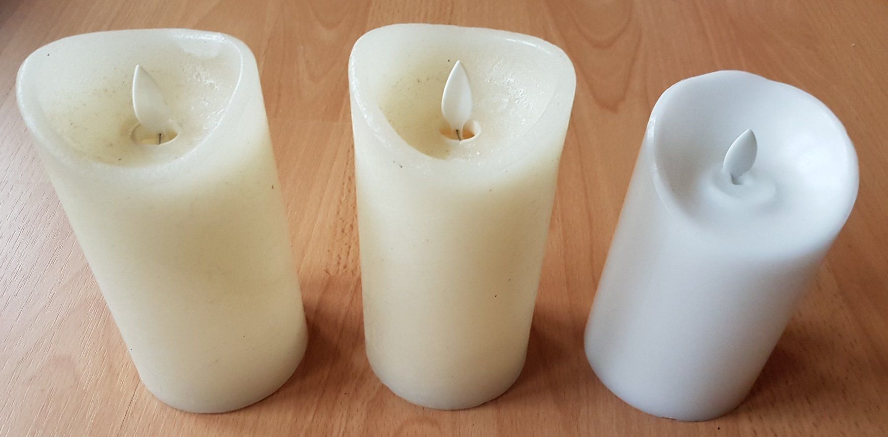 Bougies: 3 LED KERZEN – D'occasion à Sax par prinzenrollen