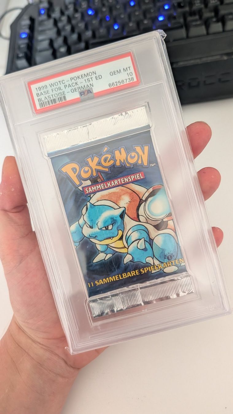 Pokémon Carte collezionabili: PSA 10 Pokemon Base Set 1. Edition Blastoise Deutsch Vintage – Usato da Basel venduto da UmbreonPokemon11 2