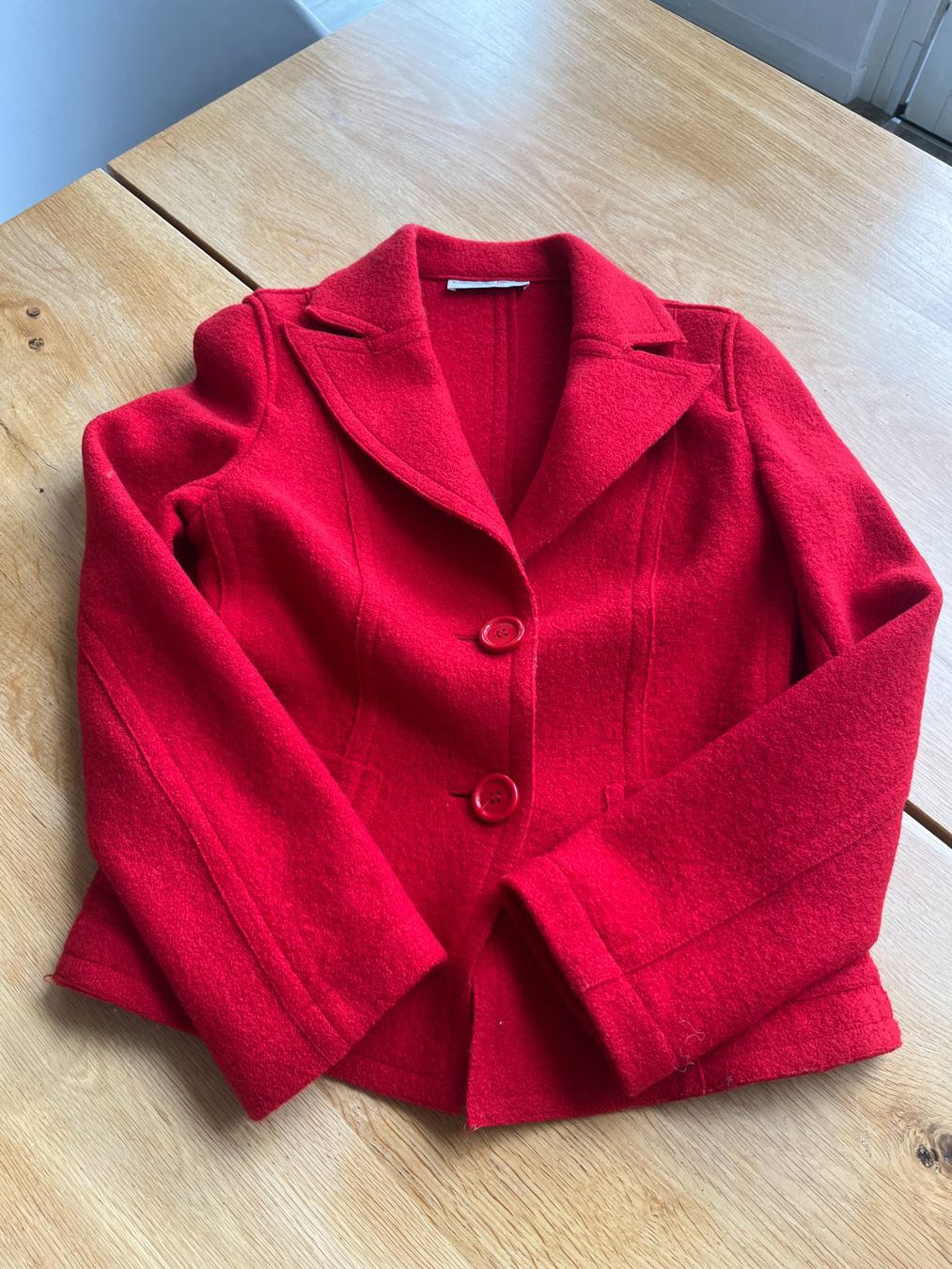 Jacken: Veste rouge en laine – Gebraucht aus Seiry von vanille08 6