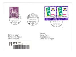 Letztagsbrief: Schliessung Poststelle 2907 ROCOURT
