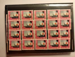 je 20x Postfrische Pro Patria 1963