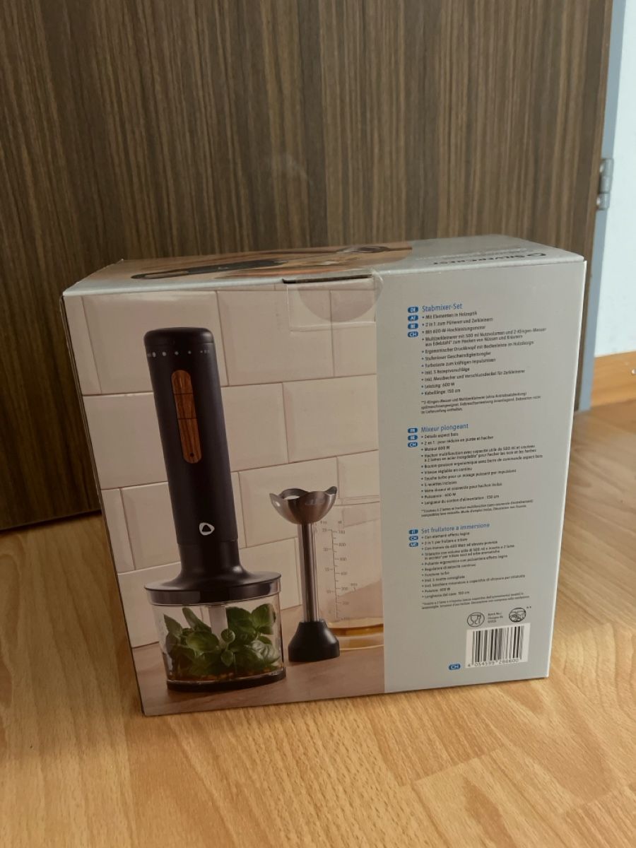 Elettrodomestici da cucina: SILVERCREST Stabmixer-Set 400W neu und originalverpackt – Nuovo e nell'imballaggio originale da Gams venduto da kra_hj2k 1