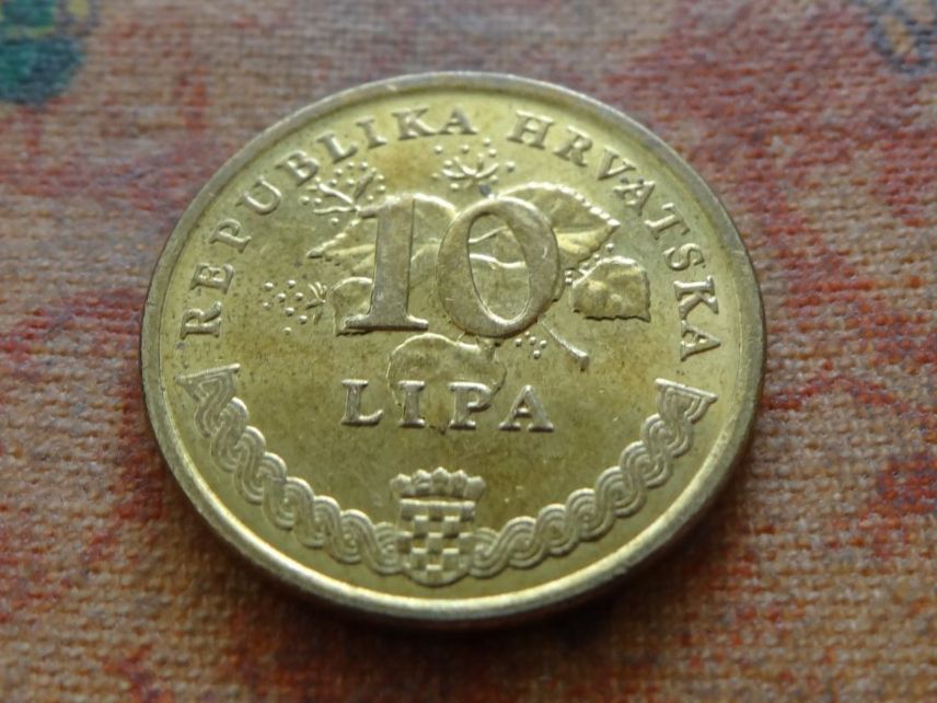 Alle Münzen: CROATIE   10  Lipa  2015 – Gebraucht aus Romanel-sur-Lausanne von Swift13 1