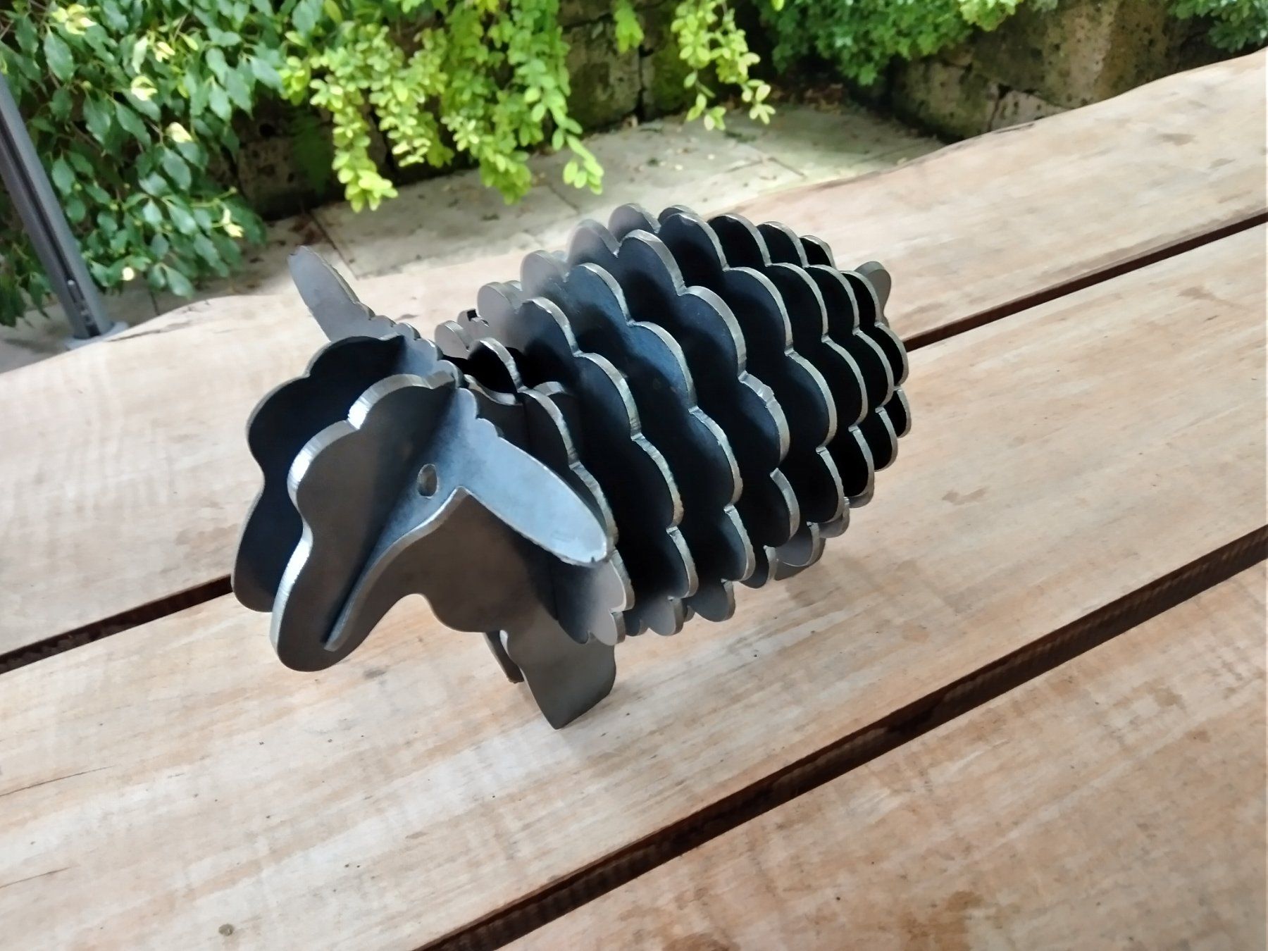 Tutte le decorazioni: Schaf Stecktier aus Stahlblech – Nuovo e nell'imballaggio originale da Wuppenau venduto da patrick-buehler 3