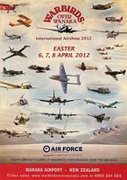 Aviatik Poster Warbirds Wanaka 2012 Flugshow