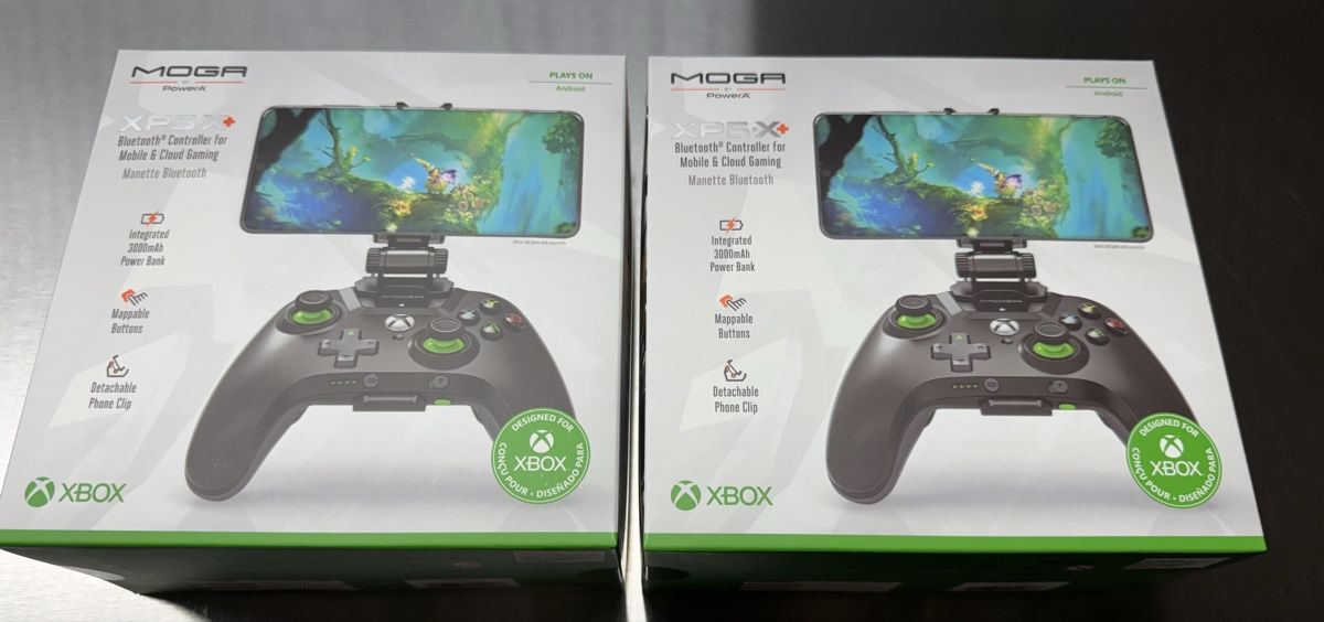 Controller: 2 Stück MOGA PowerA Controller XP5X Plus Gaming, unbenutzt – Nuovo e nell'imballaggio originale da Hausen AG venduto da TomTell1291