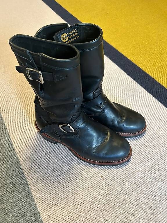 Herrenschuhe: Chippewa Engineer Boot Schwarz – Gebraucht aus Bronschhofen von marius.k
