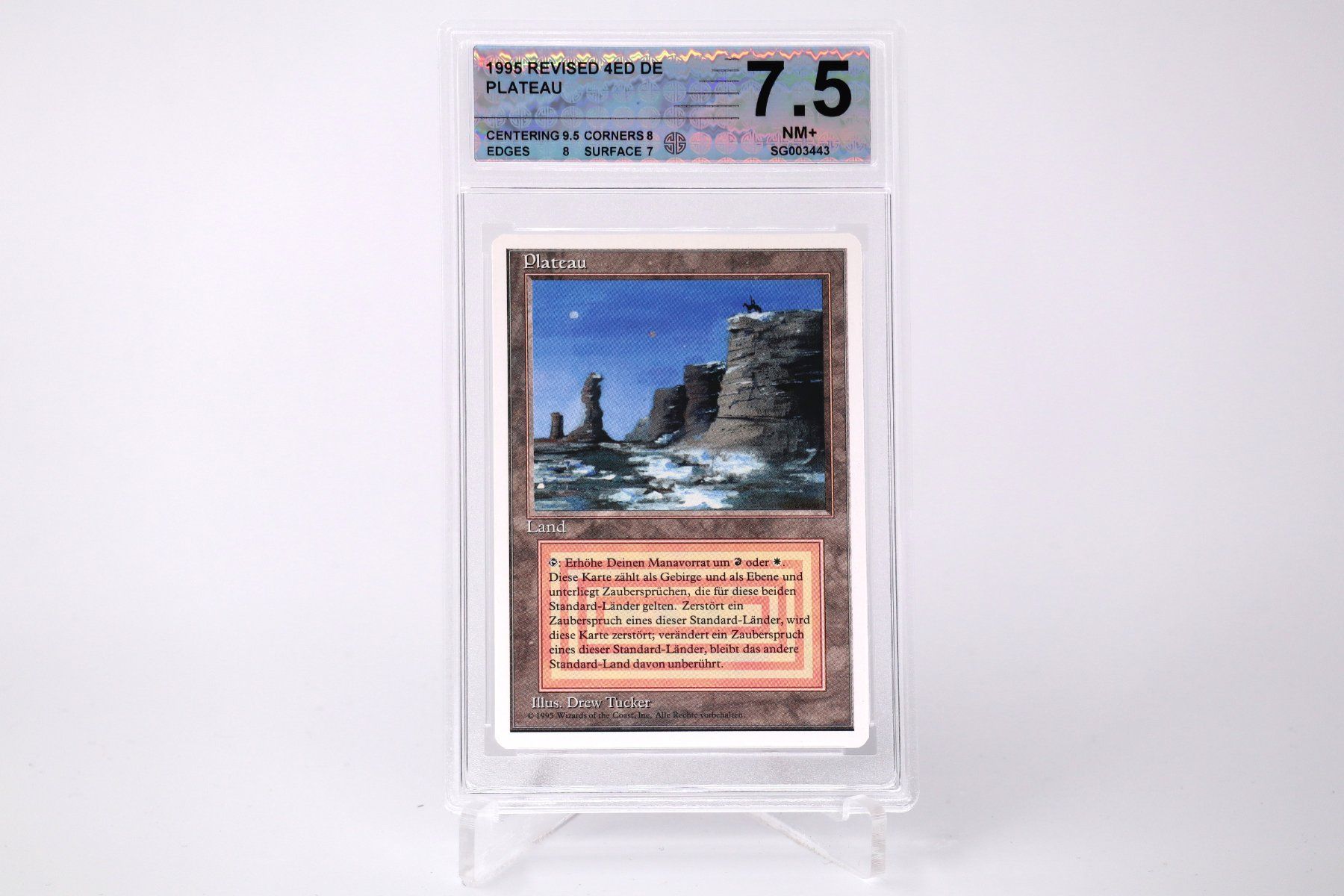 Magic The Gathering Carte collezionabili: MTG Plateau Revised Gegradet Deutsch – Usato da Erlinsbach SO venduto da PKMPr0ffesor