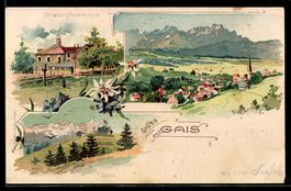 Litho Gais, Ortsansicht, Schäbrig Ferie