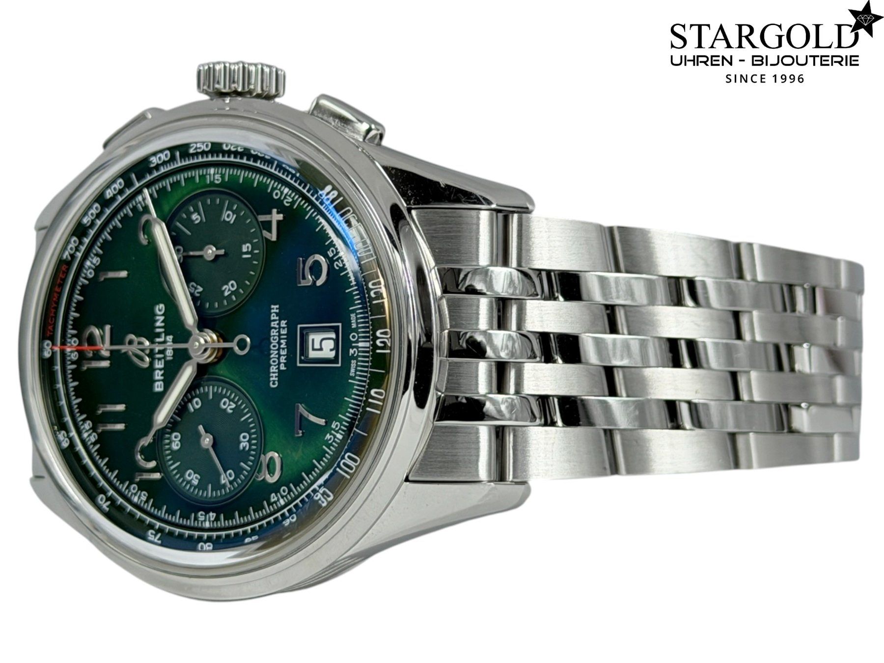 Breitling Orologi: Breitling Premier B01 Chronograph 42 - AB0145371L1A1 – Usato da Zürich venduto da Stargold-Uhren 5