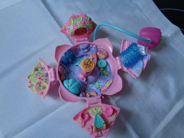 Polly Pocket Fountain Fantasy 1996 – Complet 100% – Excellent état – Bluebird